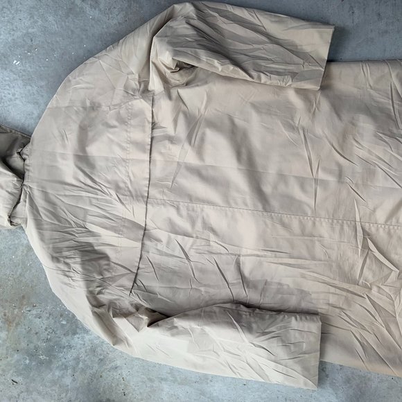 Women's Beige Fen-nelli London Trench Rain Jacket Coat Windbreaker - Picture 4 of 6